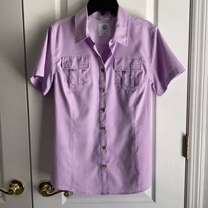 Nepallo Womens shirt XS lavender NWOT